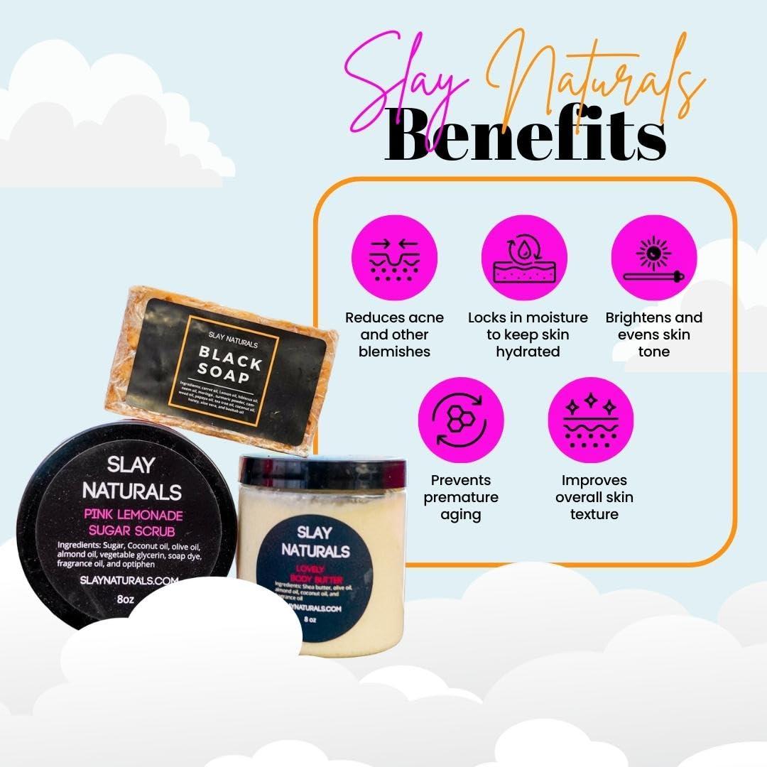 Manteca Corporal Slay Naturals 226 g - Hidratante Vainilla