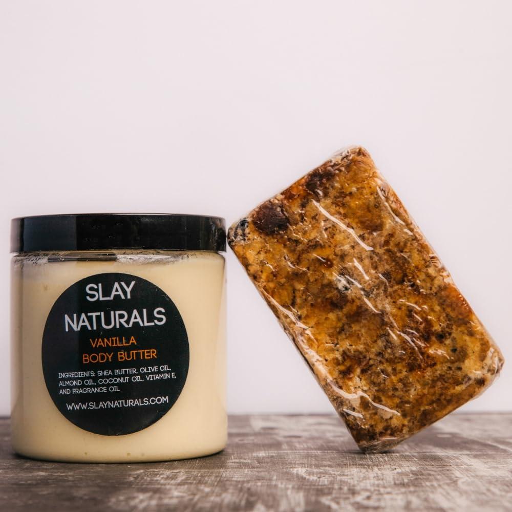 Manteca Corporal Slay Naturals 226 g - Hidratante Vainilla