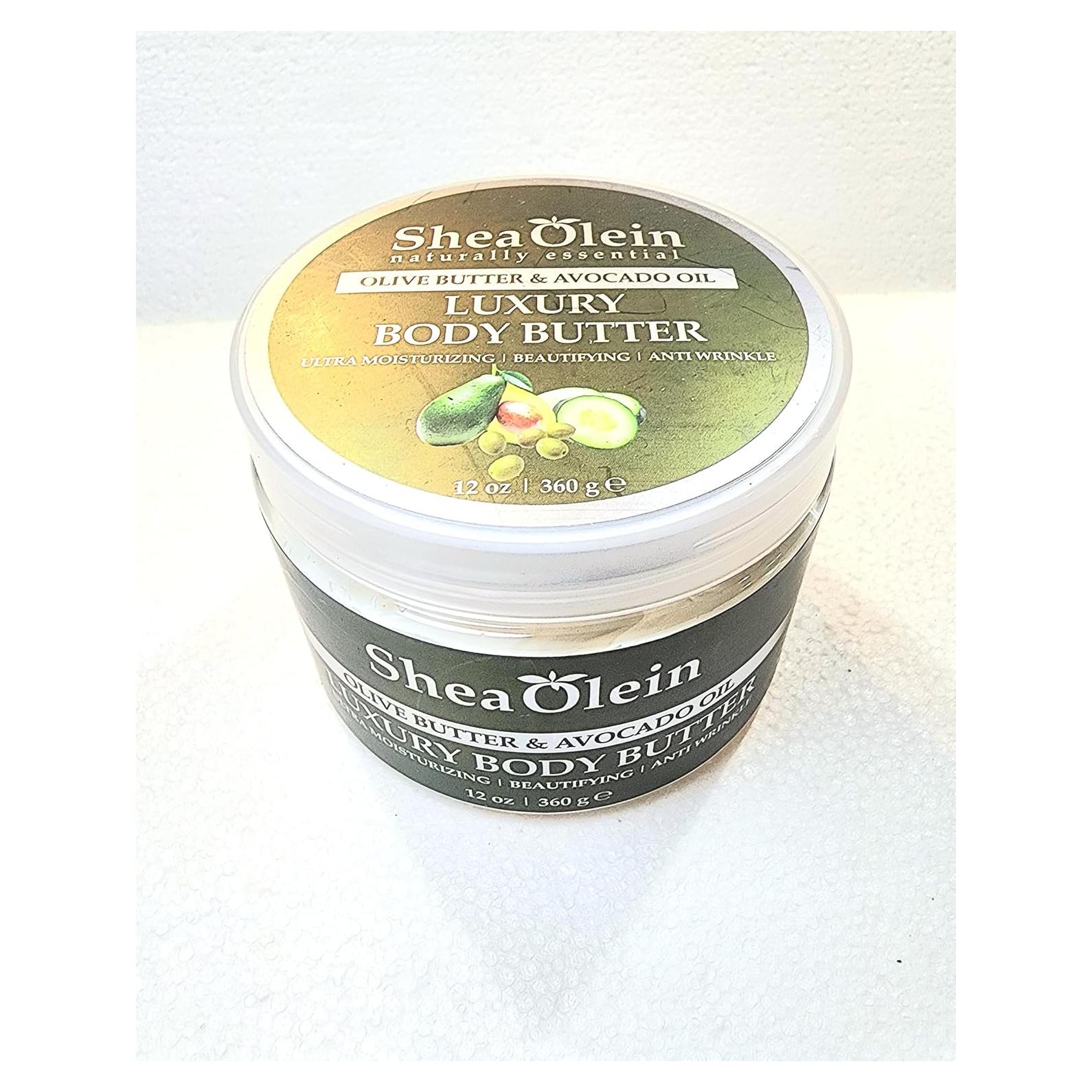 Manteca Corporal Ultra Hidratante Shea Olein 396g - Oliva y Aguacate