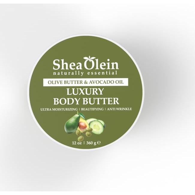 Manteca Corporal Ultra Hidratante Shea Olein 396g - Oliva y Aguacate