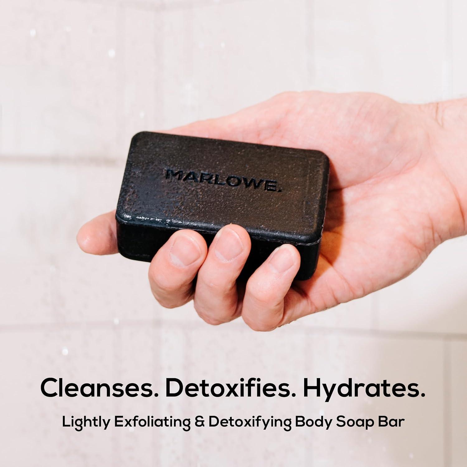Jabón Corporal MARLOWE No. 106 Carbón 198 g (12 Barras) Hidratante