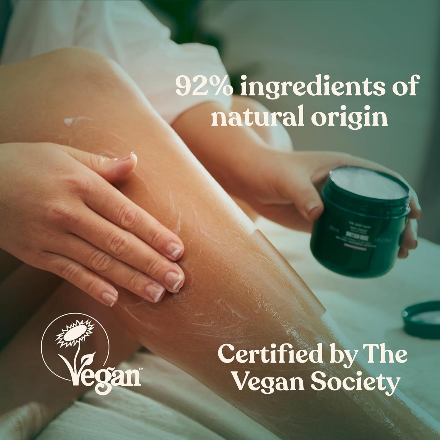 Yogur Corporal The Body Shop British Rose 196 ml Hidratante Vegano