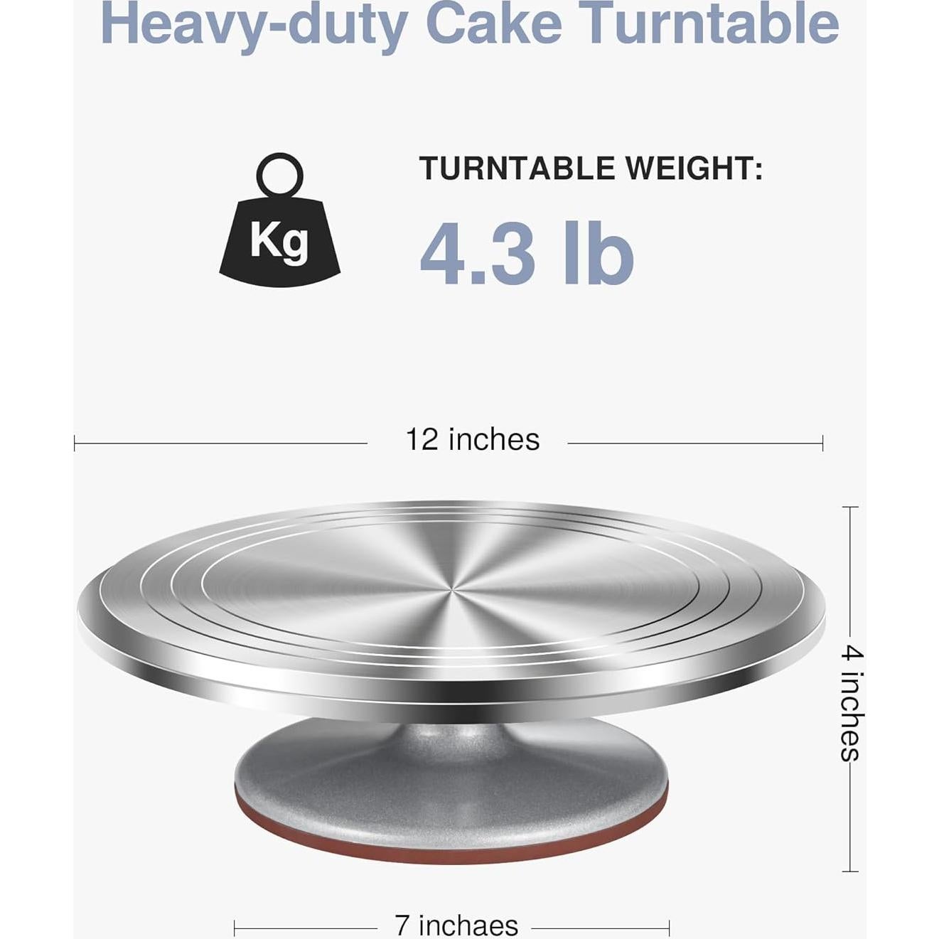 Soporte Giratorio para Pasteles Puroma 30 cm Antideslizante