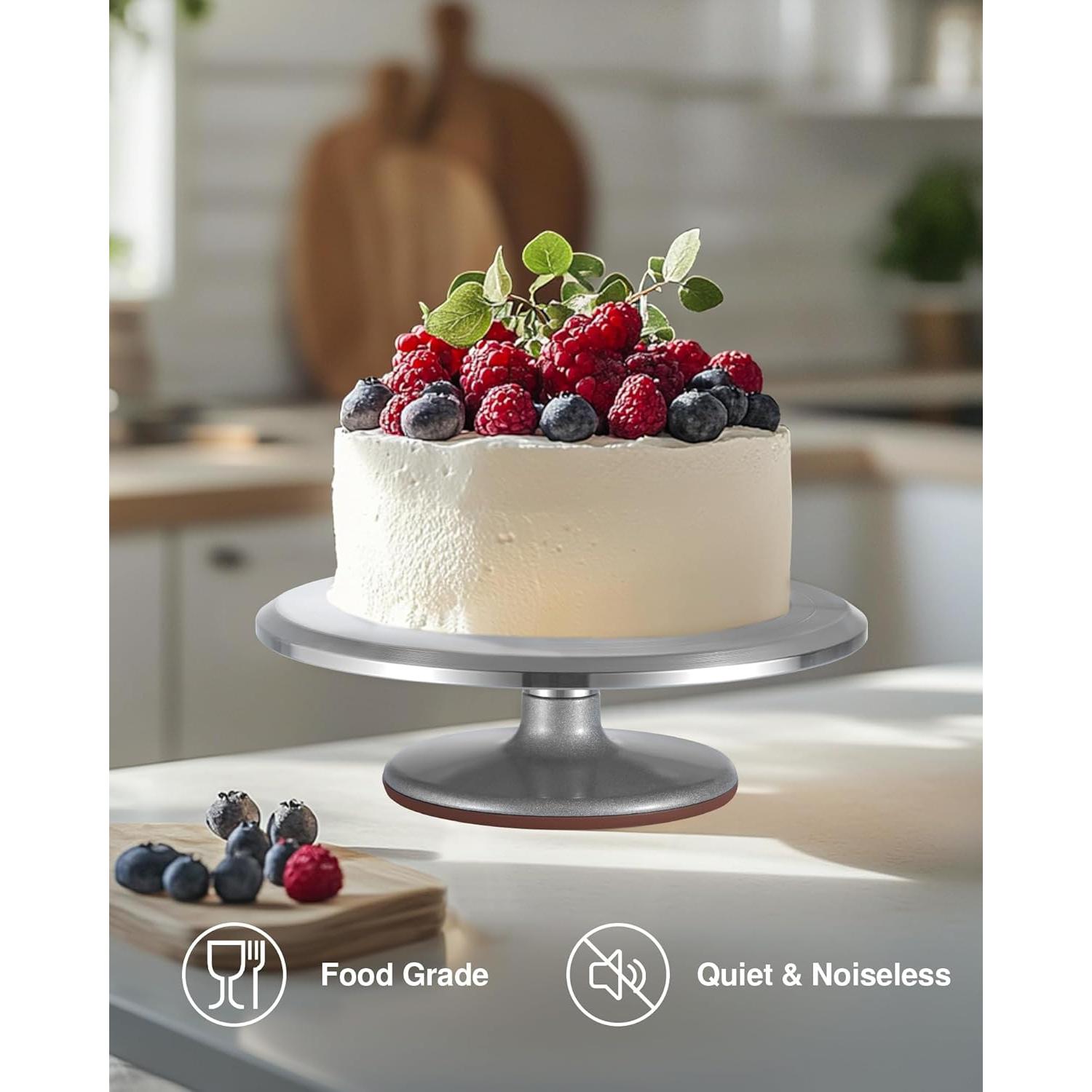 Soporte Giratorio para Pasteles Puroma 30 cm Antideslizante