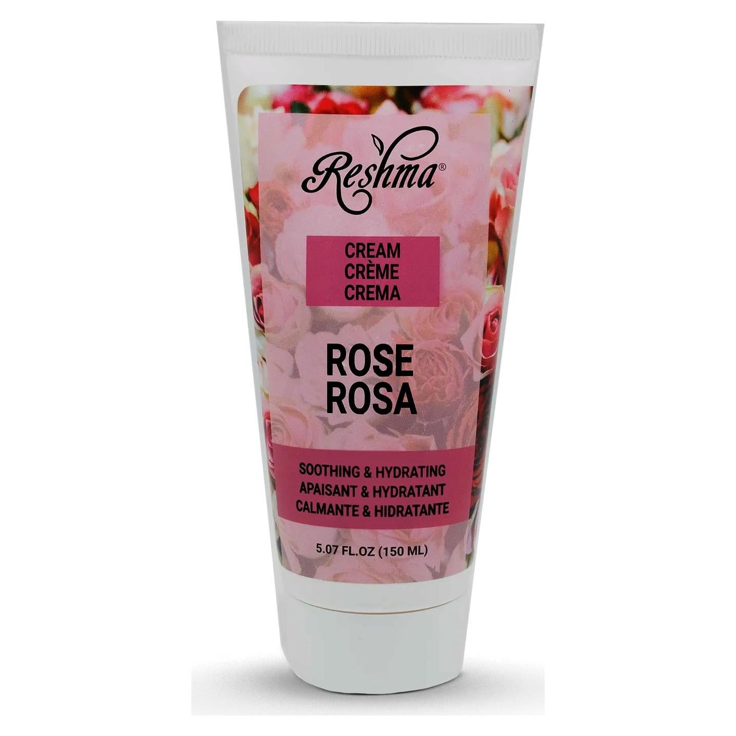 Crema Hidratante Reshma Beauty 150 ml con Aceite de Rosa