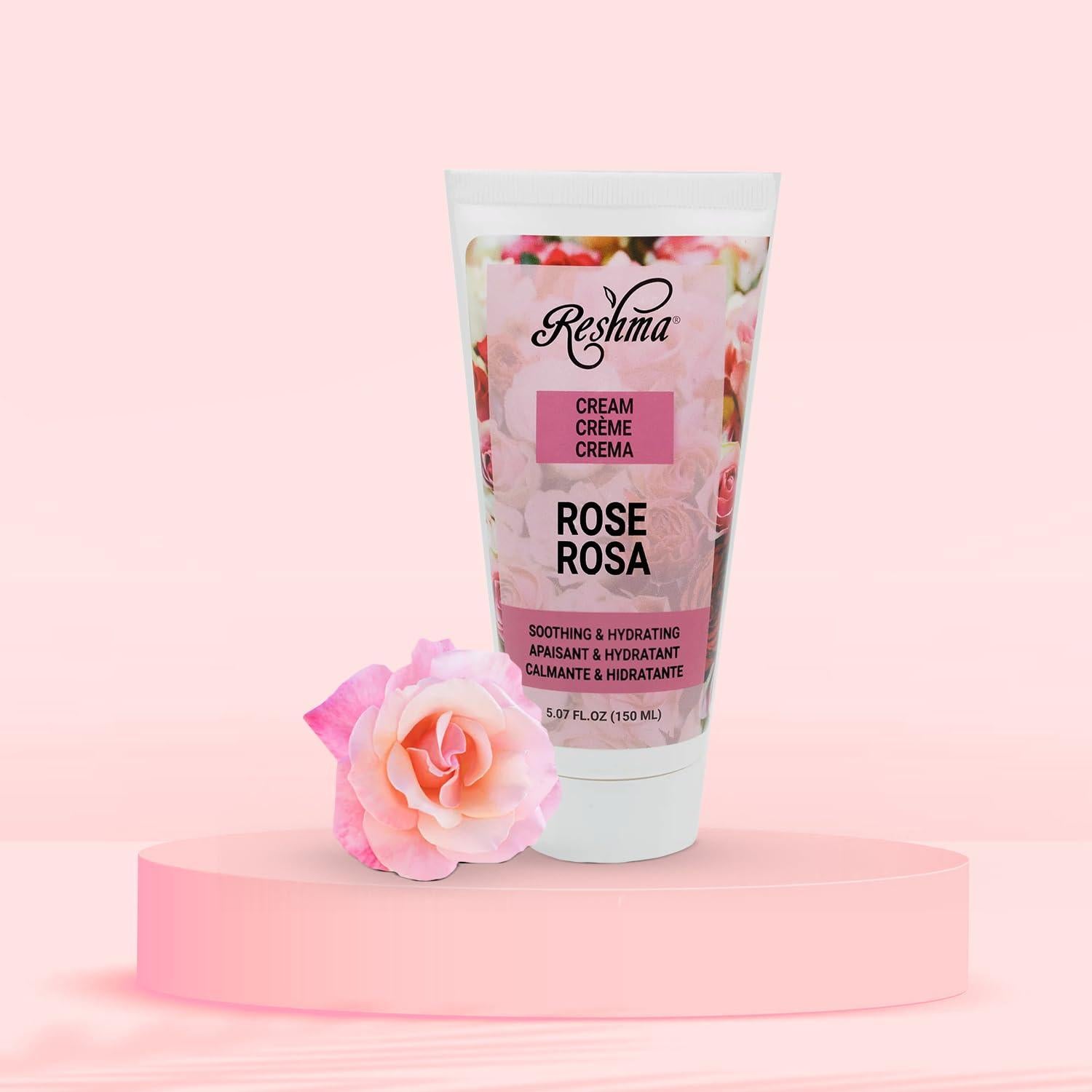 Crema Hidratante Reshma Beauty 150 ml con Aceite de Rosa