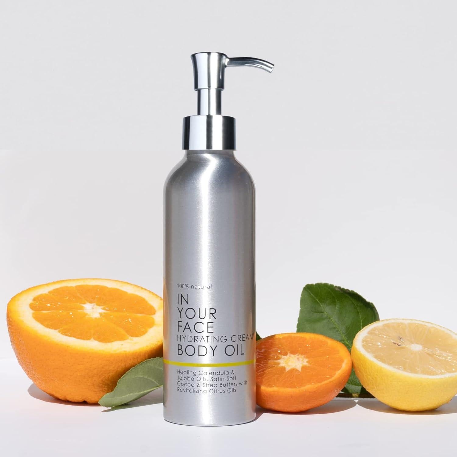 Aceite Corporal Hidratante In Your Face 142 g - Con Caléndula y Jojoba