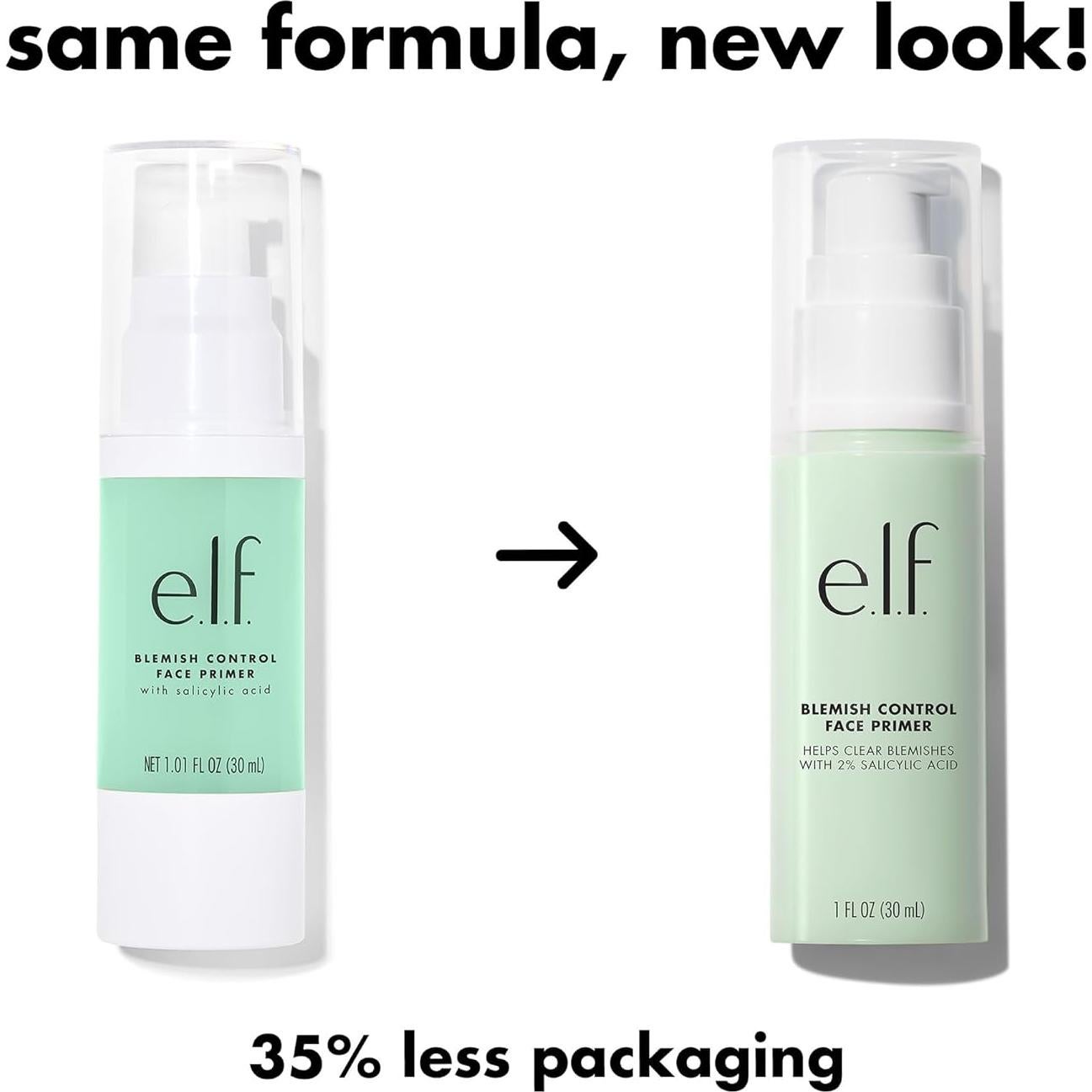 e.l.f. Primer Facial Control Imperfecciones 80g - Vegano