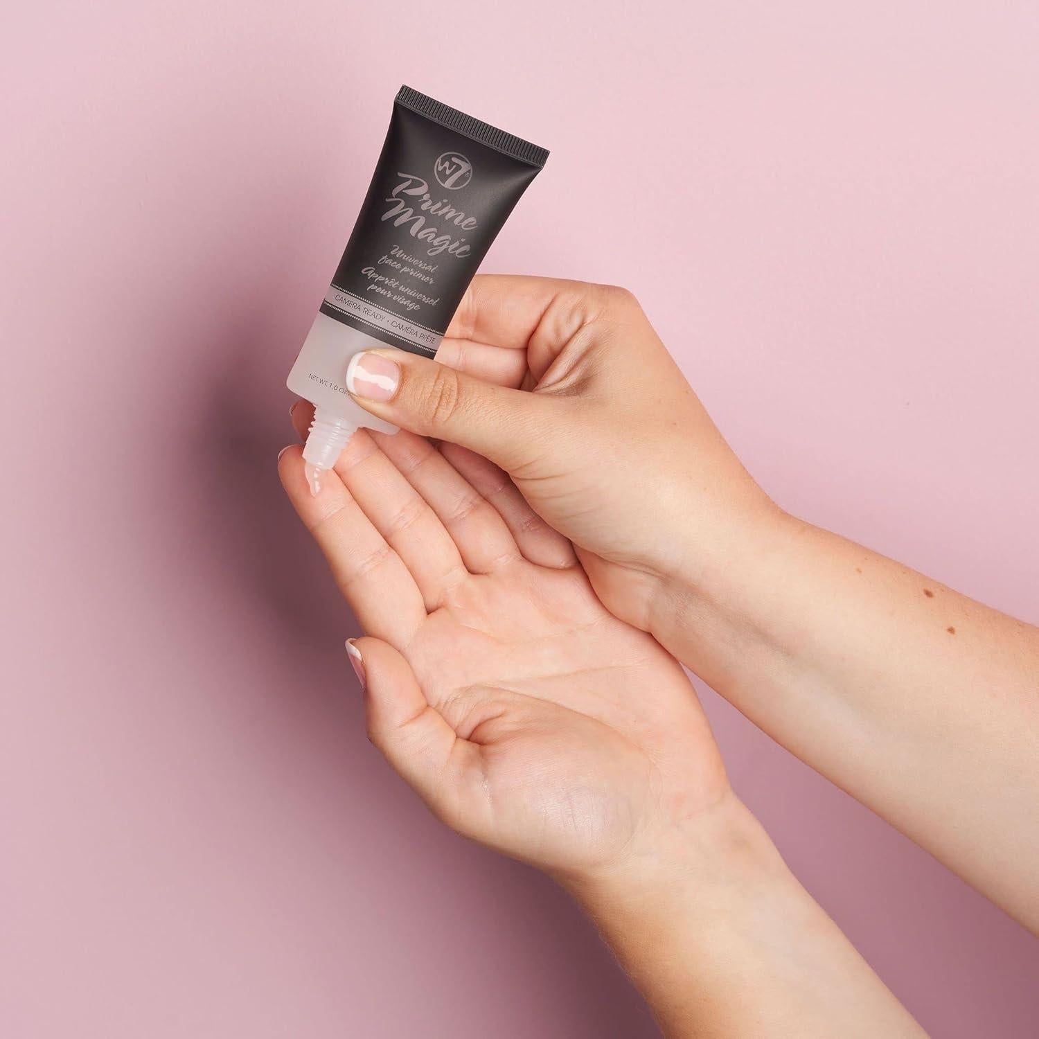 W7 Prime Magic Face Primer 29.57 ml - Base Transparente Vegana