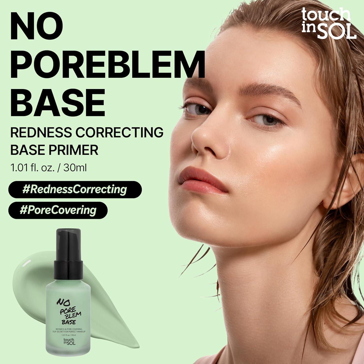 Primer Corrector Verde Touch in Sol 30ml - Base Anti-Rojez