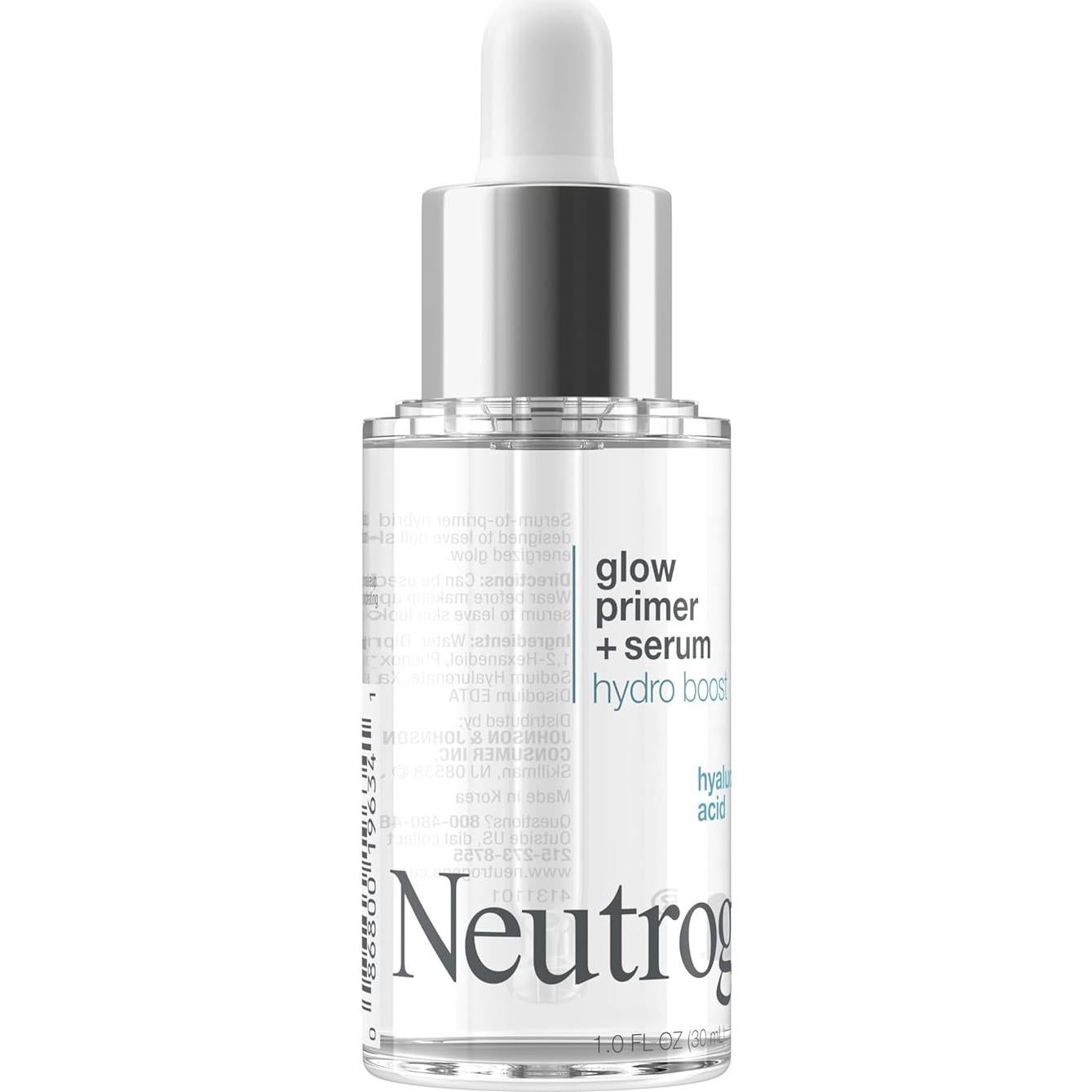 Neutrogena Hydro Boost Glow Primer y Suero 29.57 ml