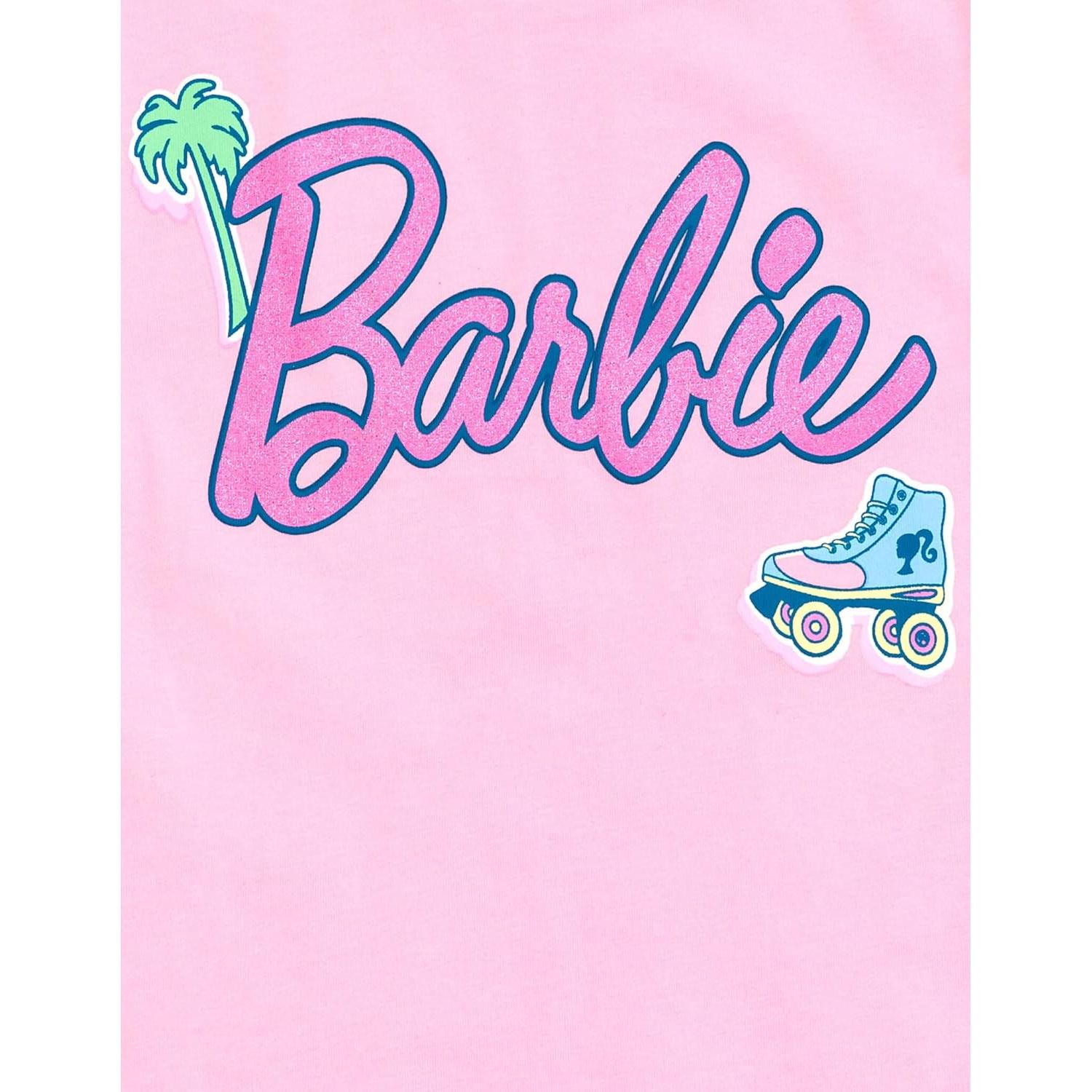 Conjunto camiseta peplum y shorts Barbie 10-12 años