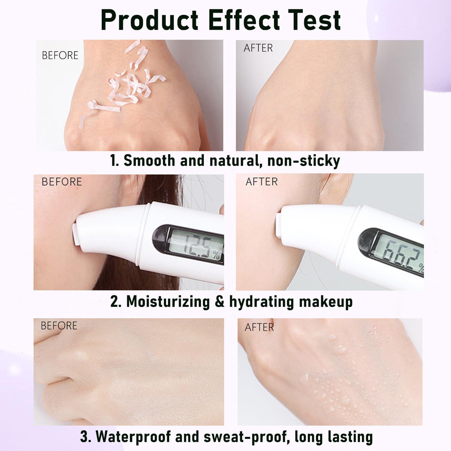 Primer Corrector de Color Yishifa 3 en 1 Hidratante Facial