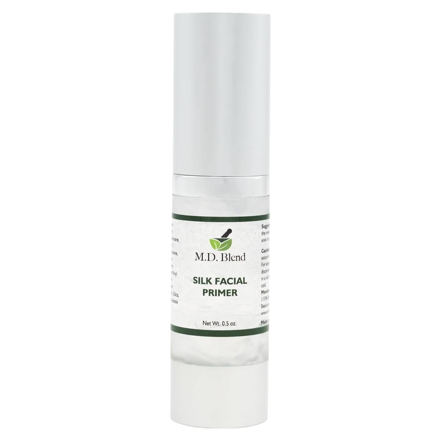 Primer Facial de Seda M.D. Blend 15ml - Hidratante y Suave