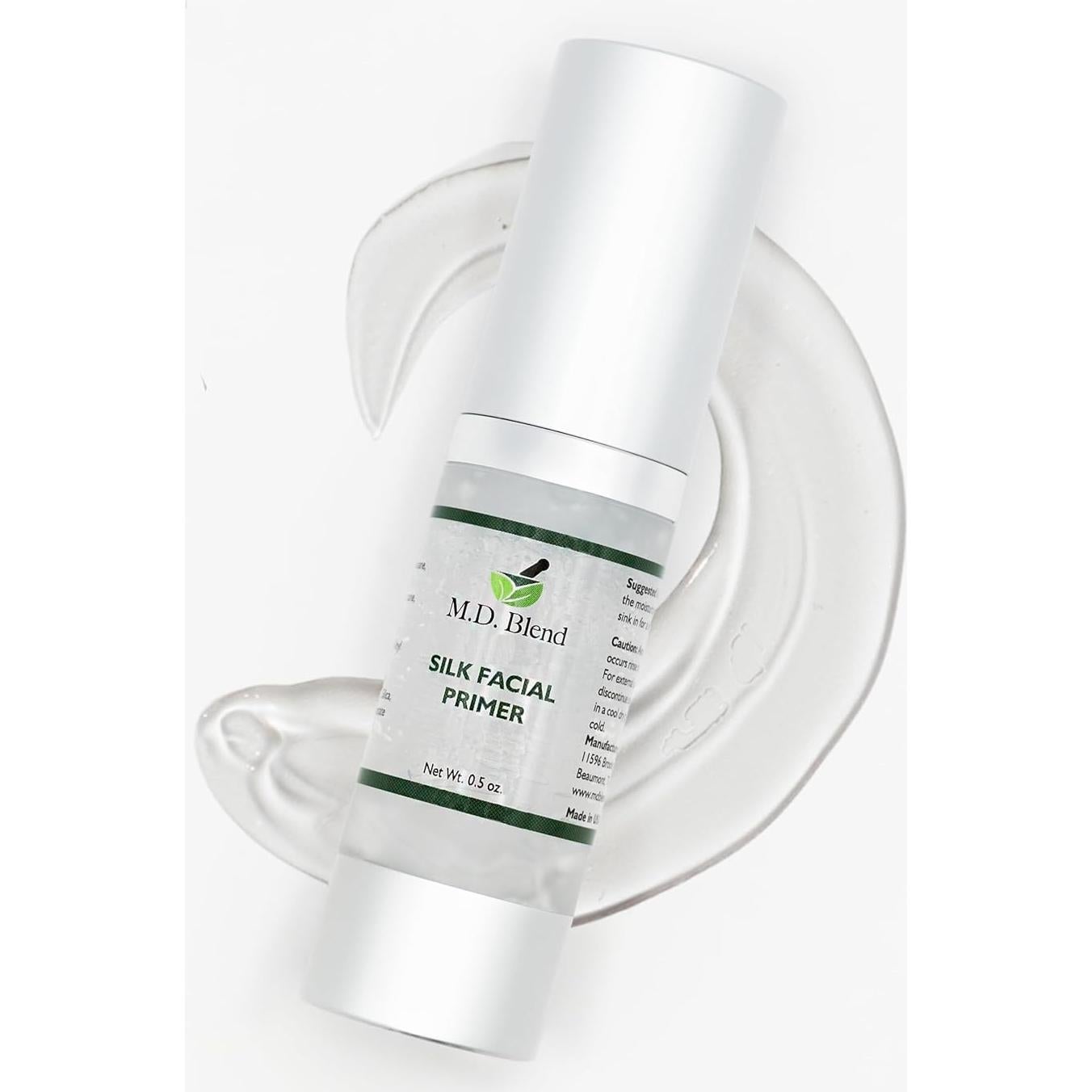 Primer Facial de Seda M.D. Blend 15ml - Hidratante y Suave