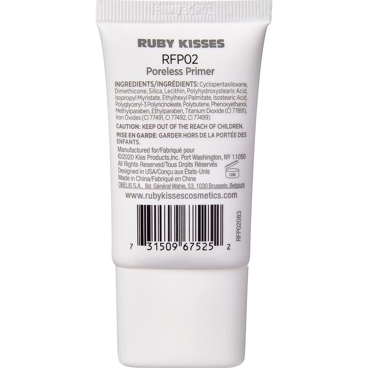 Base de Maquillaje Ruby Kisses Primer Sin Poros 17.86g