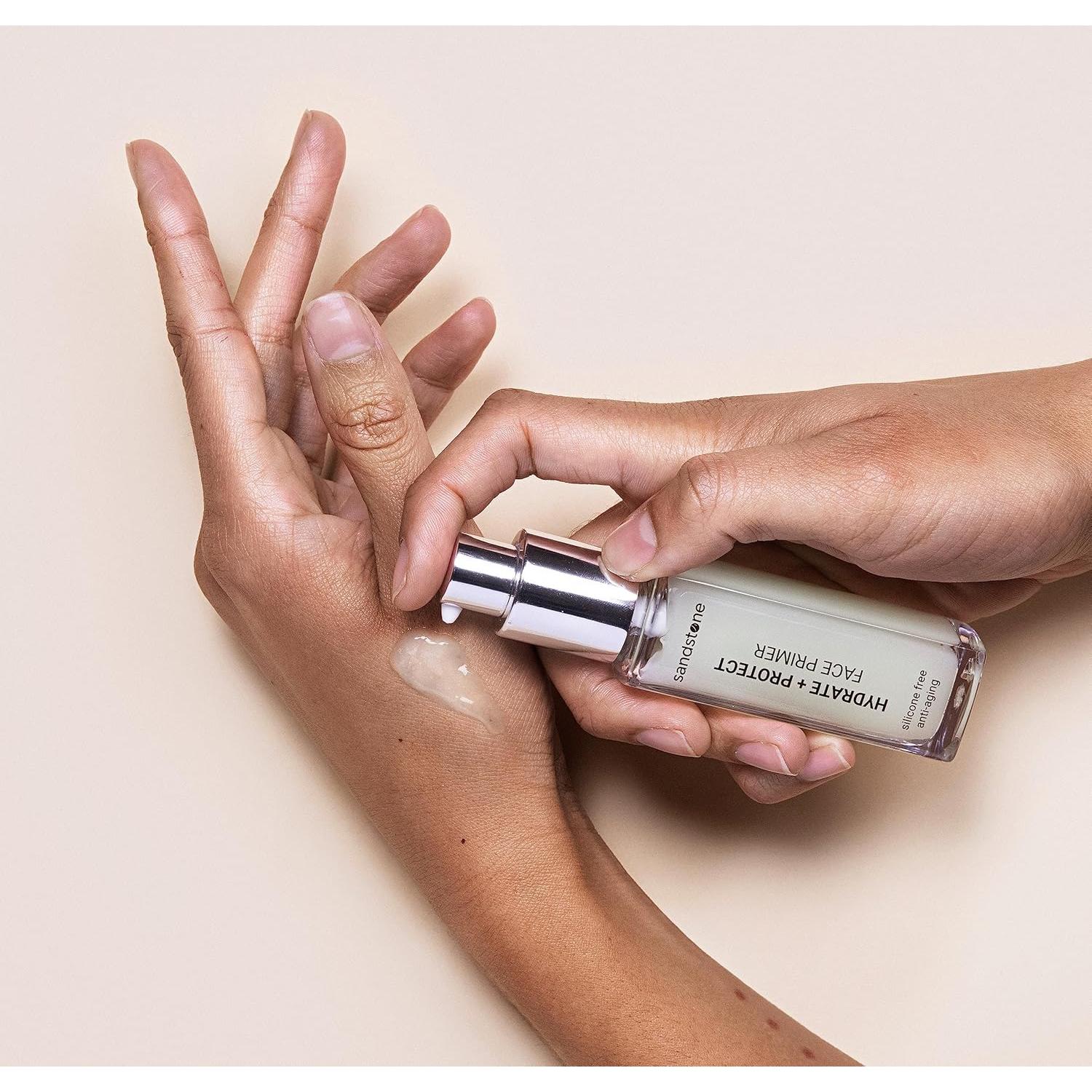 Primer Facial Hipoalergénico Sandstone - Hidratante y Fijador