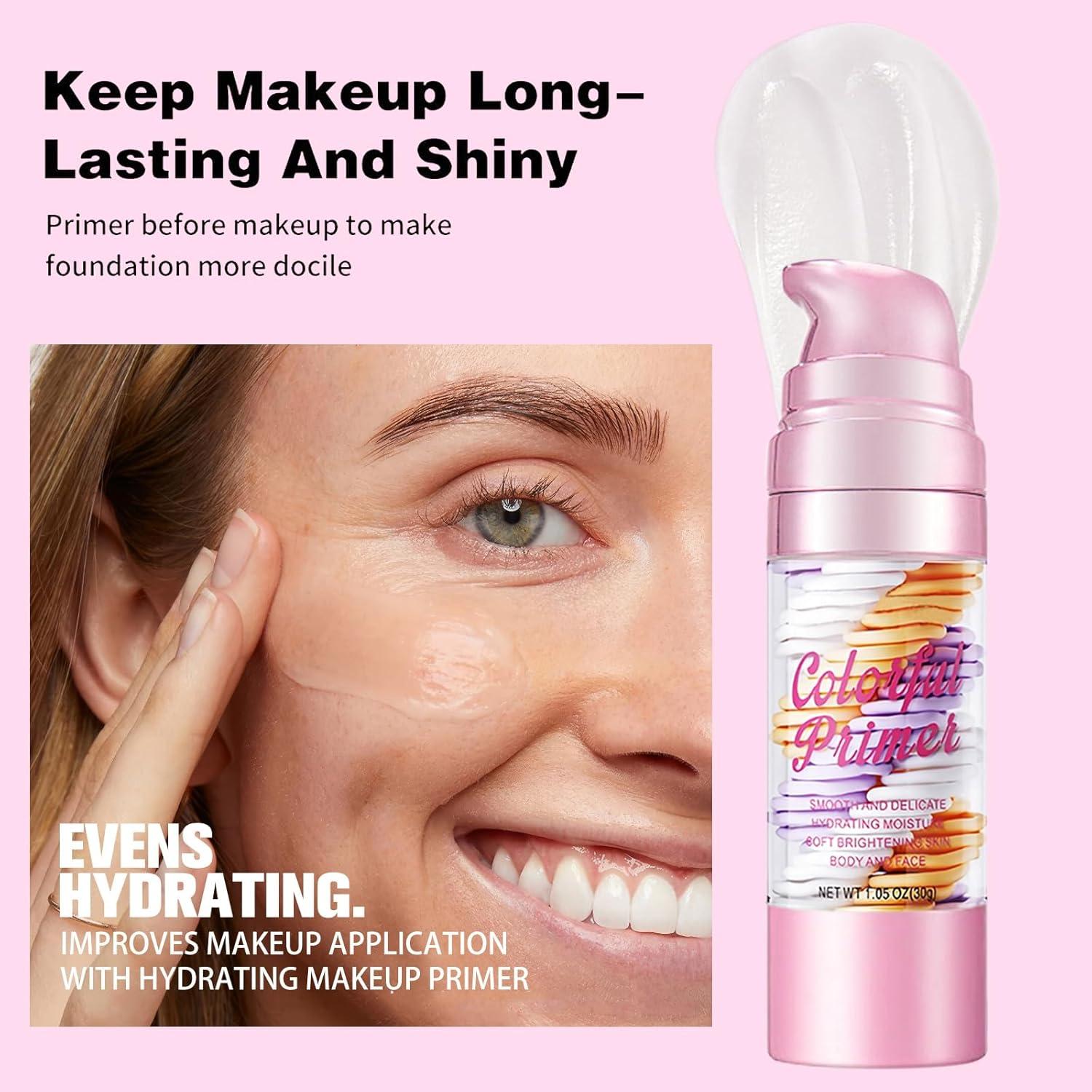 Primer Hidratante 3 en 1 Miniling para Maquillaje 81g