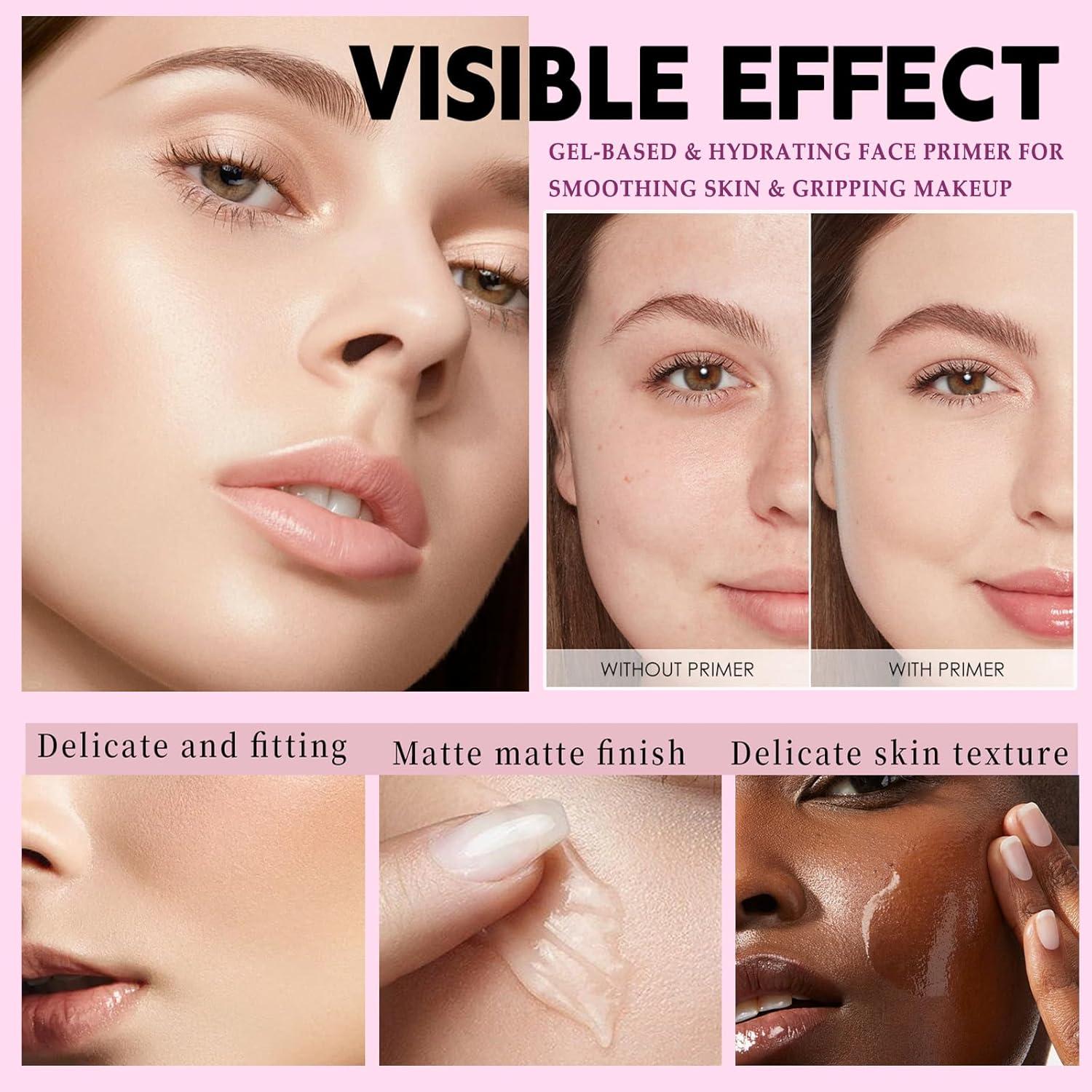 Primer Hidratante 3 en 1 Miniling para Maquillaje 81g