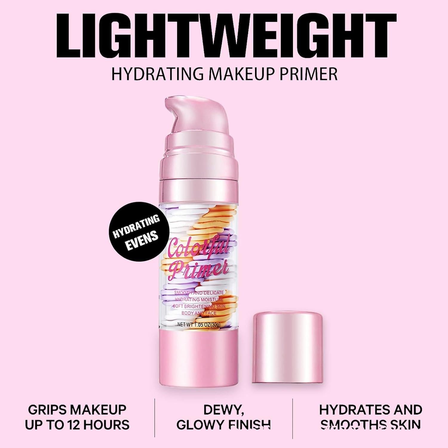 Primer Hidratante 3 en 1 Miniling para Maquillaje 81g