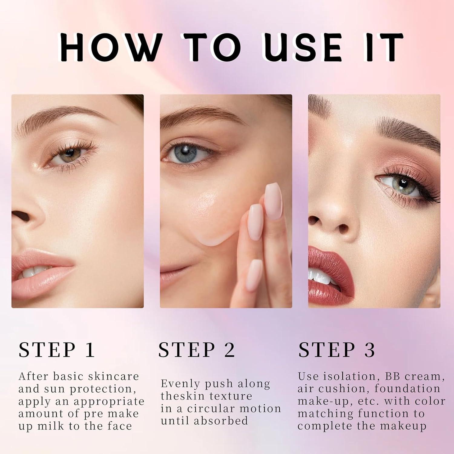 Primer Hidratante 3 en 1 Miniling para Maquillaje 81g