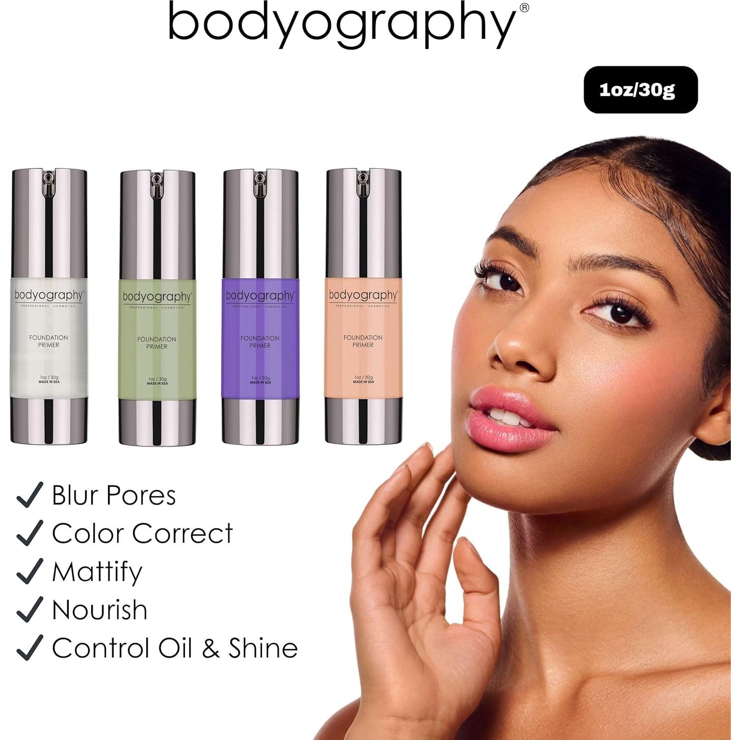 Primer de Maquillaje Antienvejecimiento Bodyography Púrpura 28 g