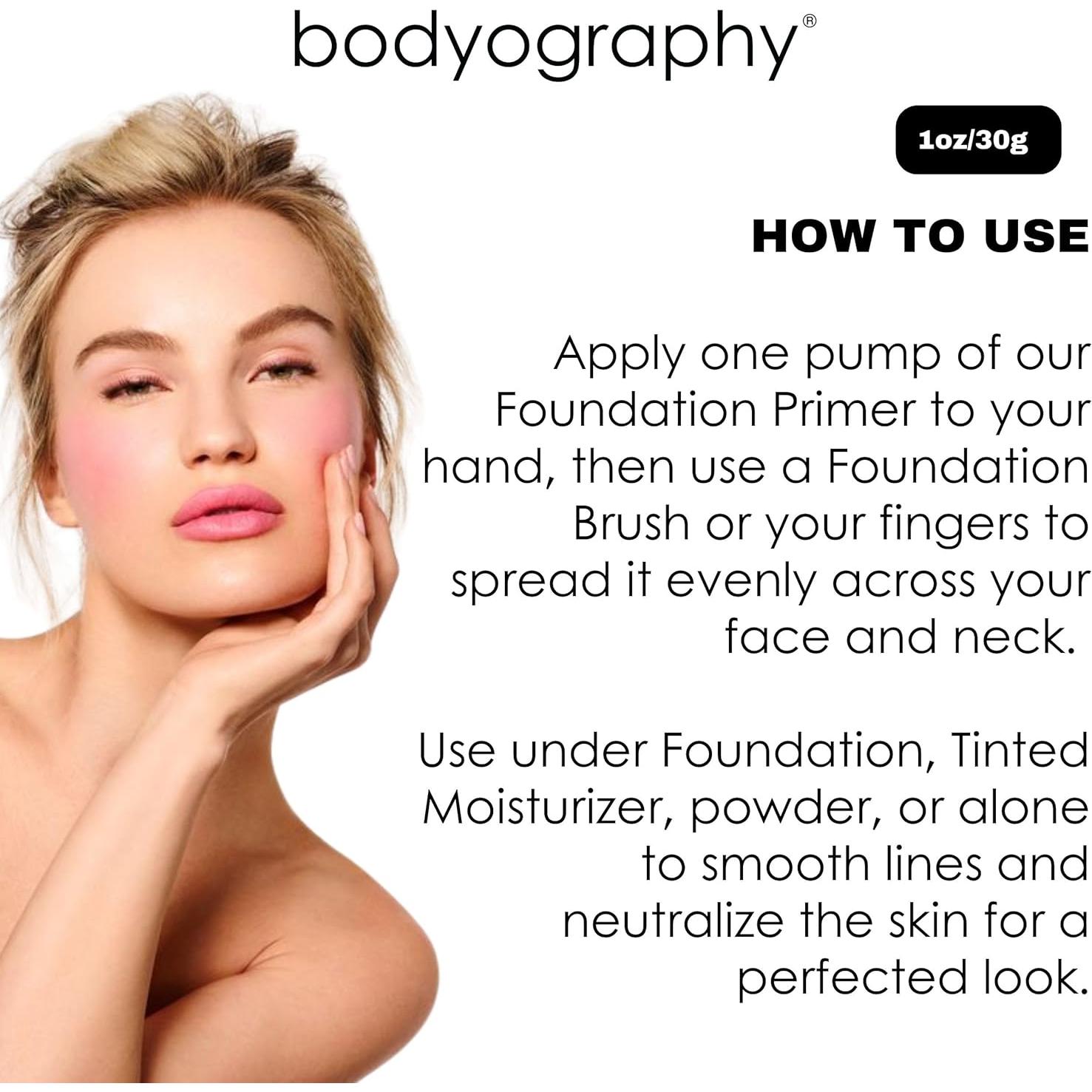 Primer de Maquillaje Antienvejecimiento Bodyography Púrpura 28 g