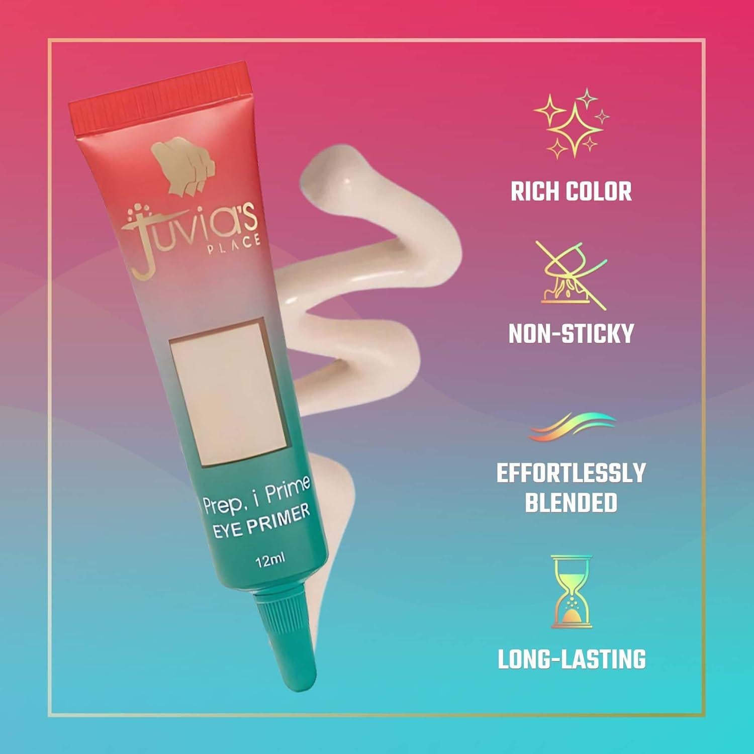 Primer de Sombra de Ojos Juvia's Place i Prep, i Prime - Blanco Lechoso