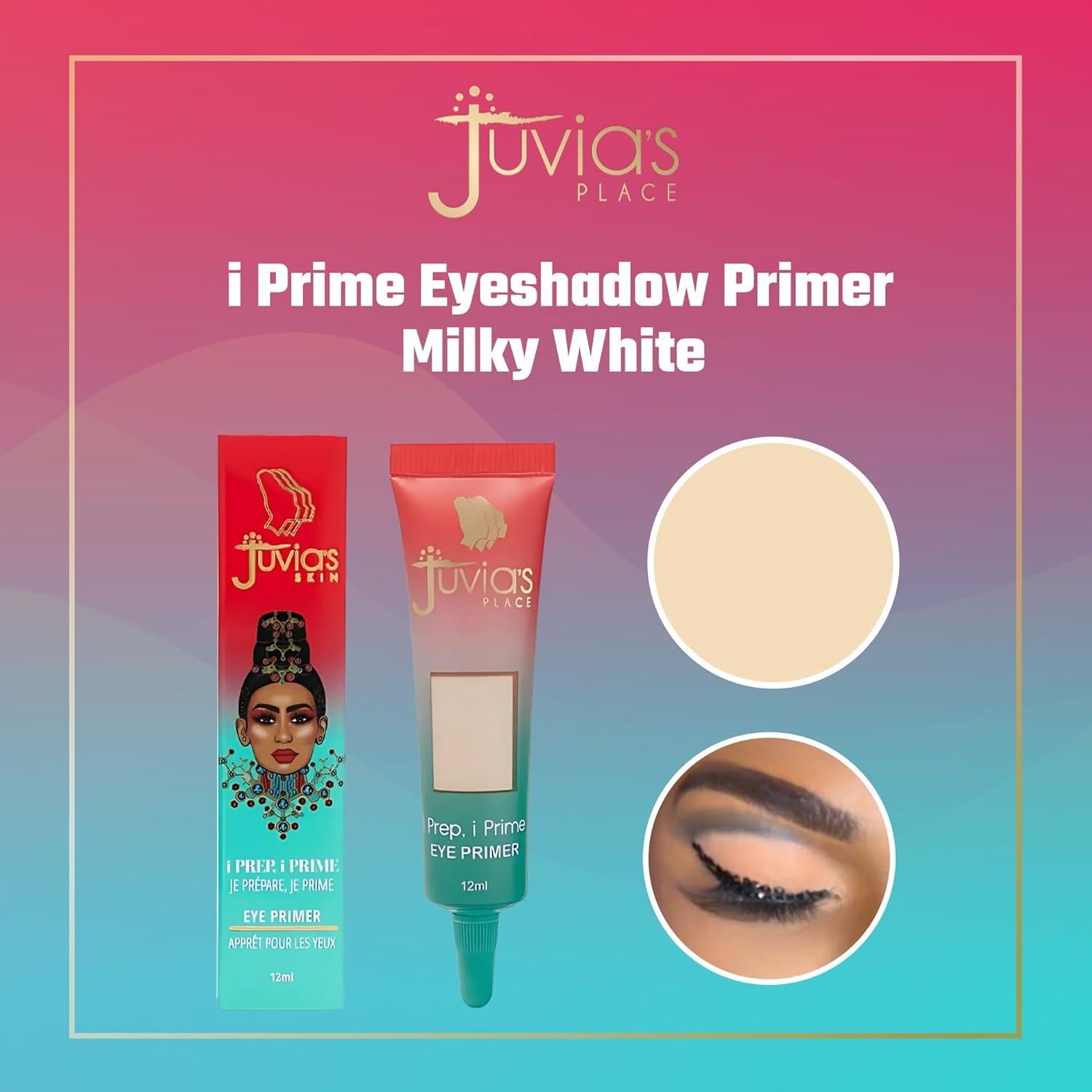 Primer de Sombra de Ojos Juvia's Place i Prep, i Prime - Blanco Lechoso