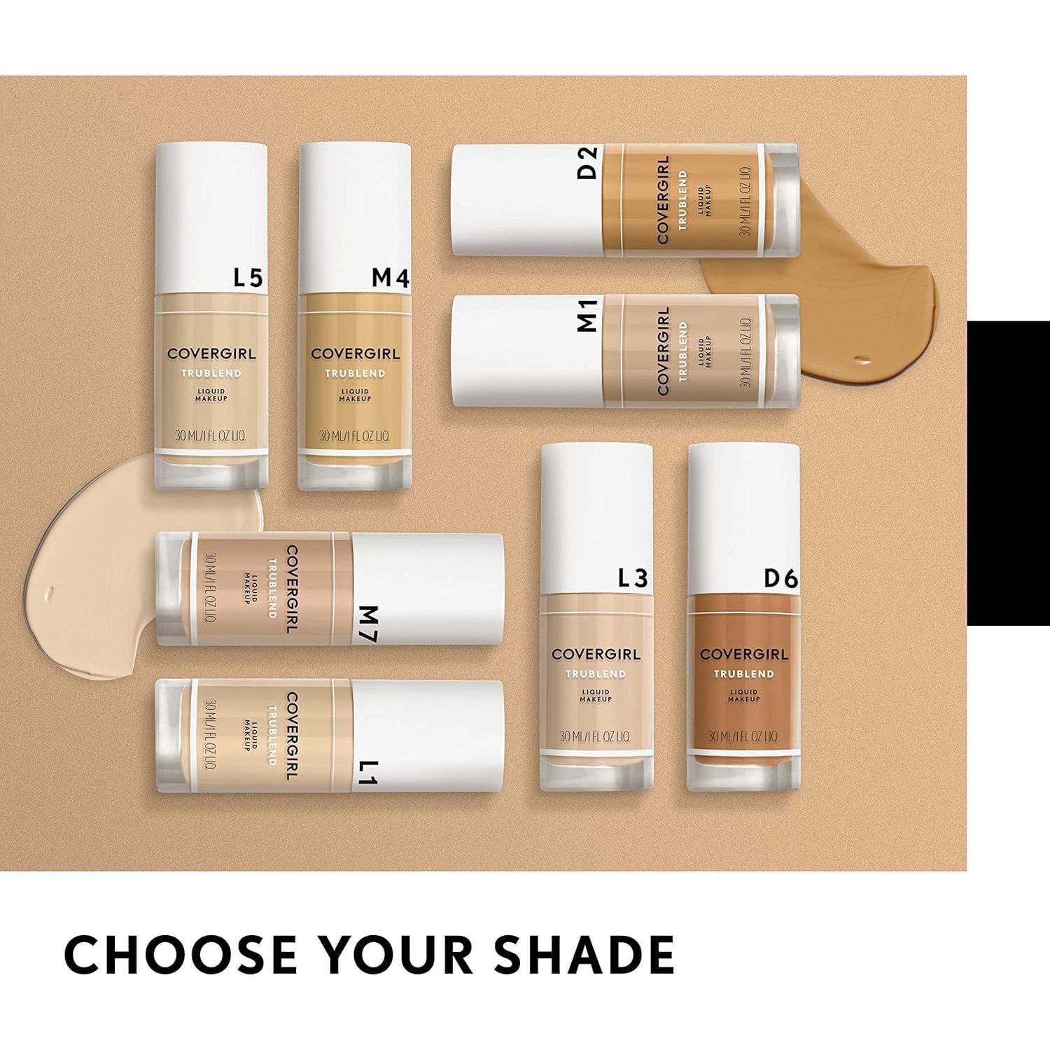 Base Líquida sin Aceite CoverGirl truBLEND Beige Cremoso 28.35 ml