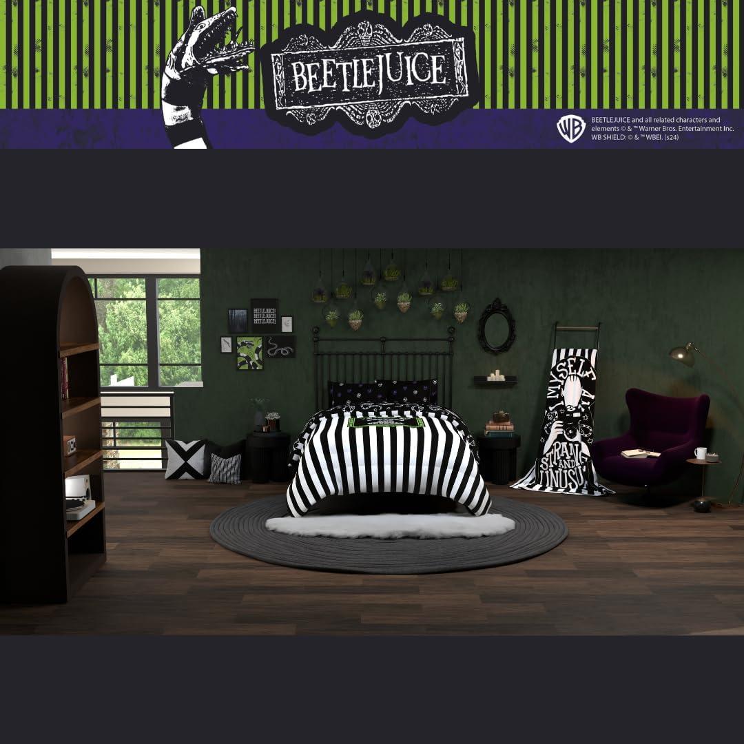 Juego de Cama Beetlejuice Franco 5 Piezas Completo