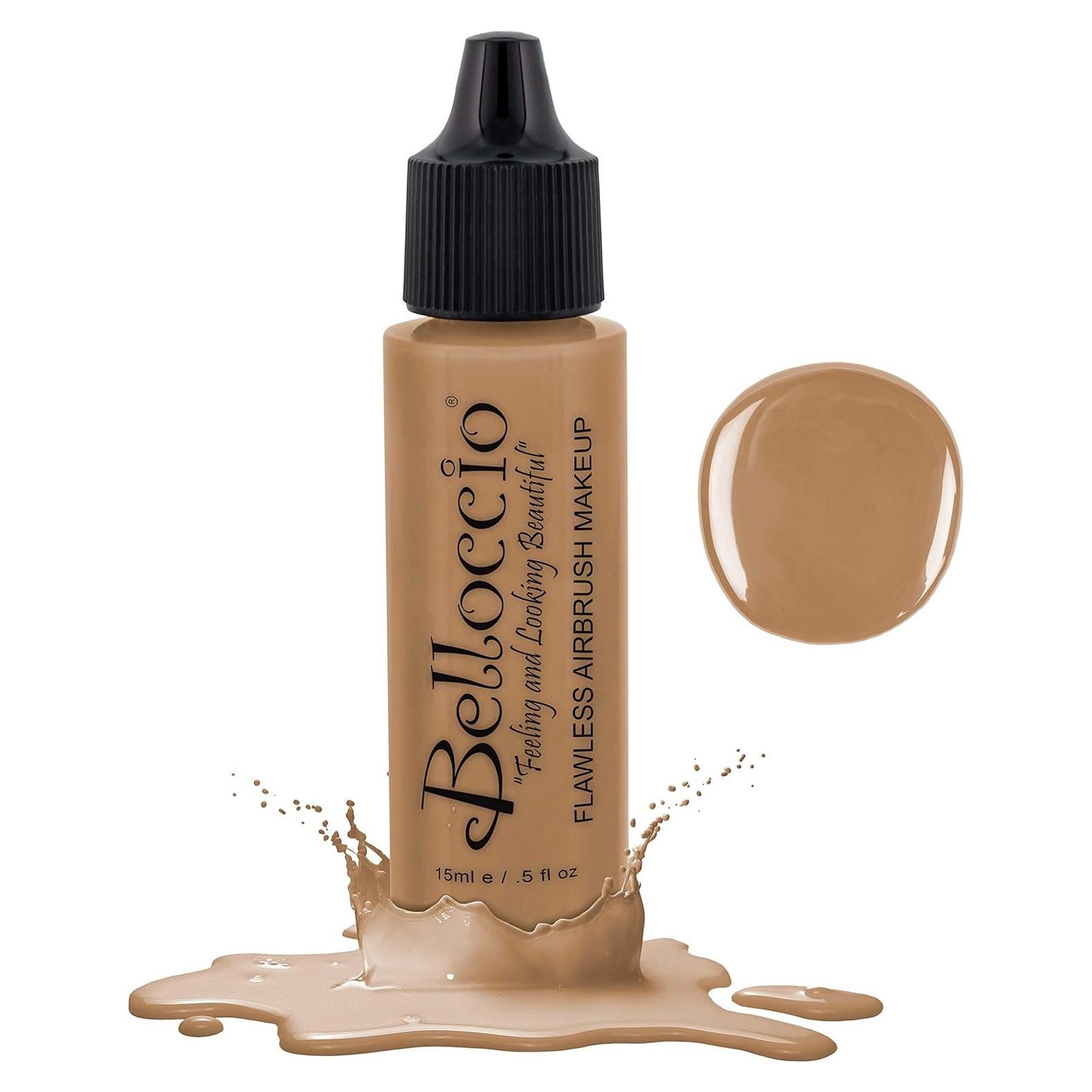 Base de Maquillaje en Aerógrafo Belloccio 15ml Latte Medio