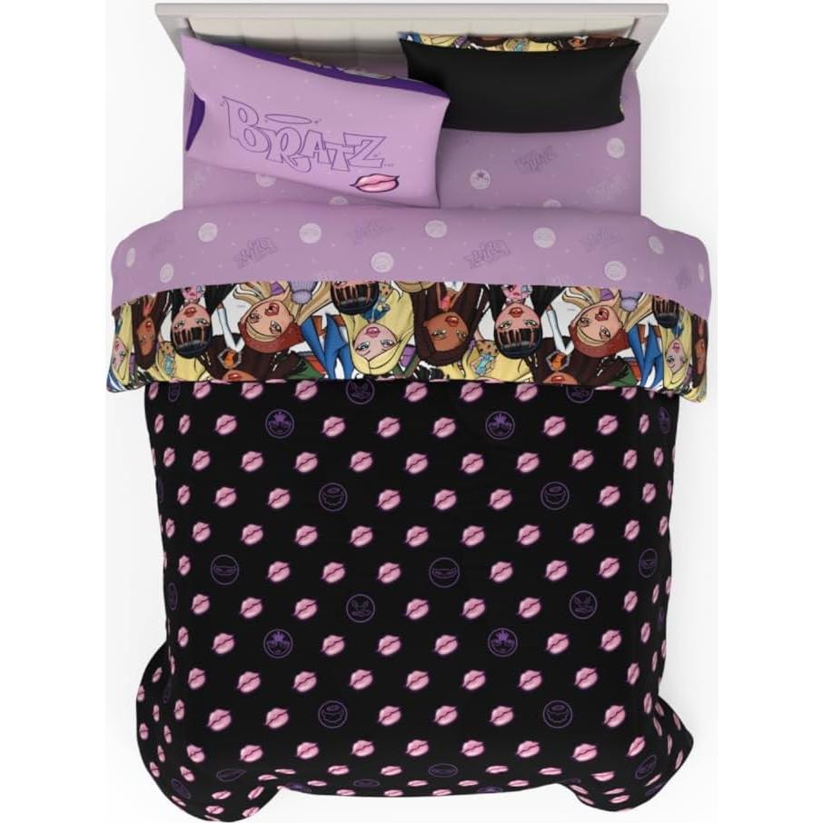 Juego de Cama Bratz Franco 7 Piezas Microfibra Reina