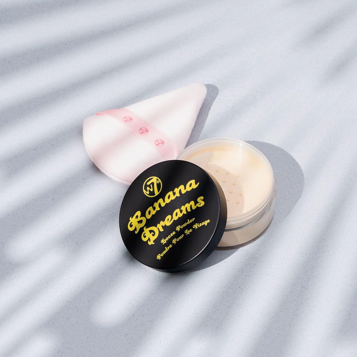 Polvo Suelto Banana Dreams W7 9.92g x2 - Fijador Maquillaje