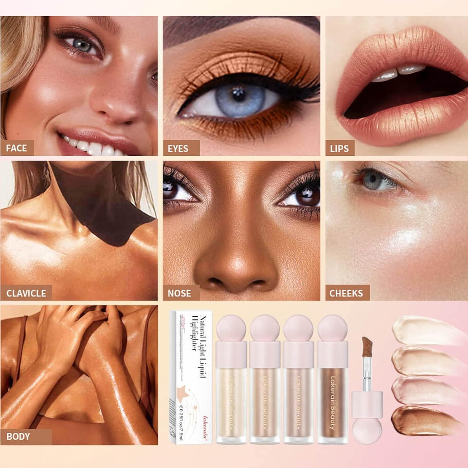 Iluminador Líquido Brillante MEICOLY 7.4 ml - 03 Encanto