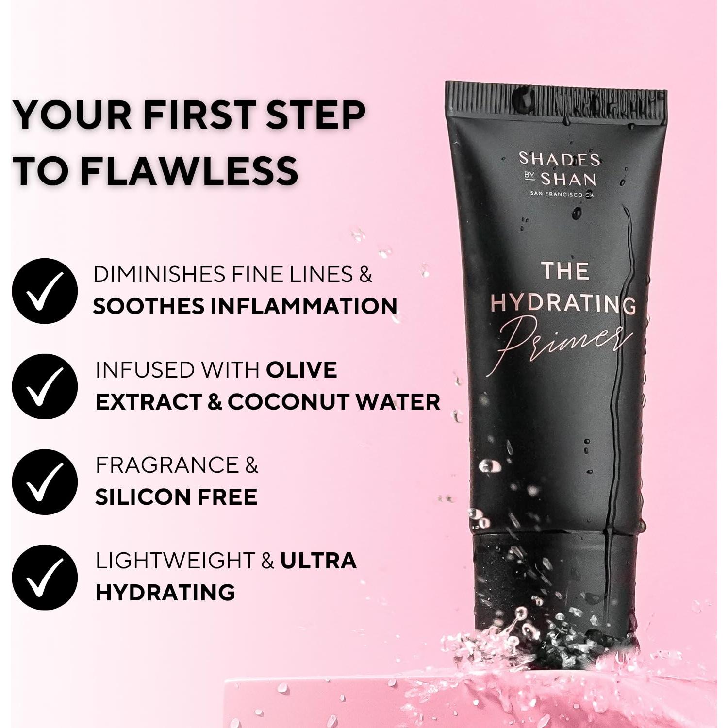 Primer Hidratante Shades By Shan con Extracto de Oliva y Coco 28g