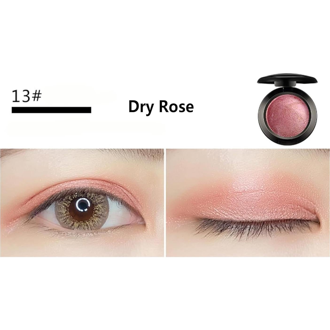 Paleta de Sombra de Ojos Horneada Mallofusa Rosa Claro 8g