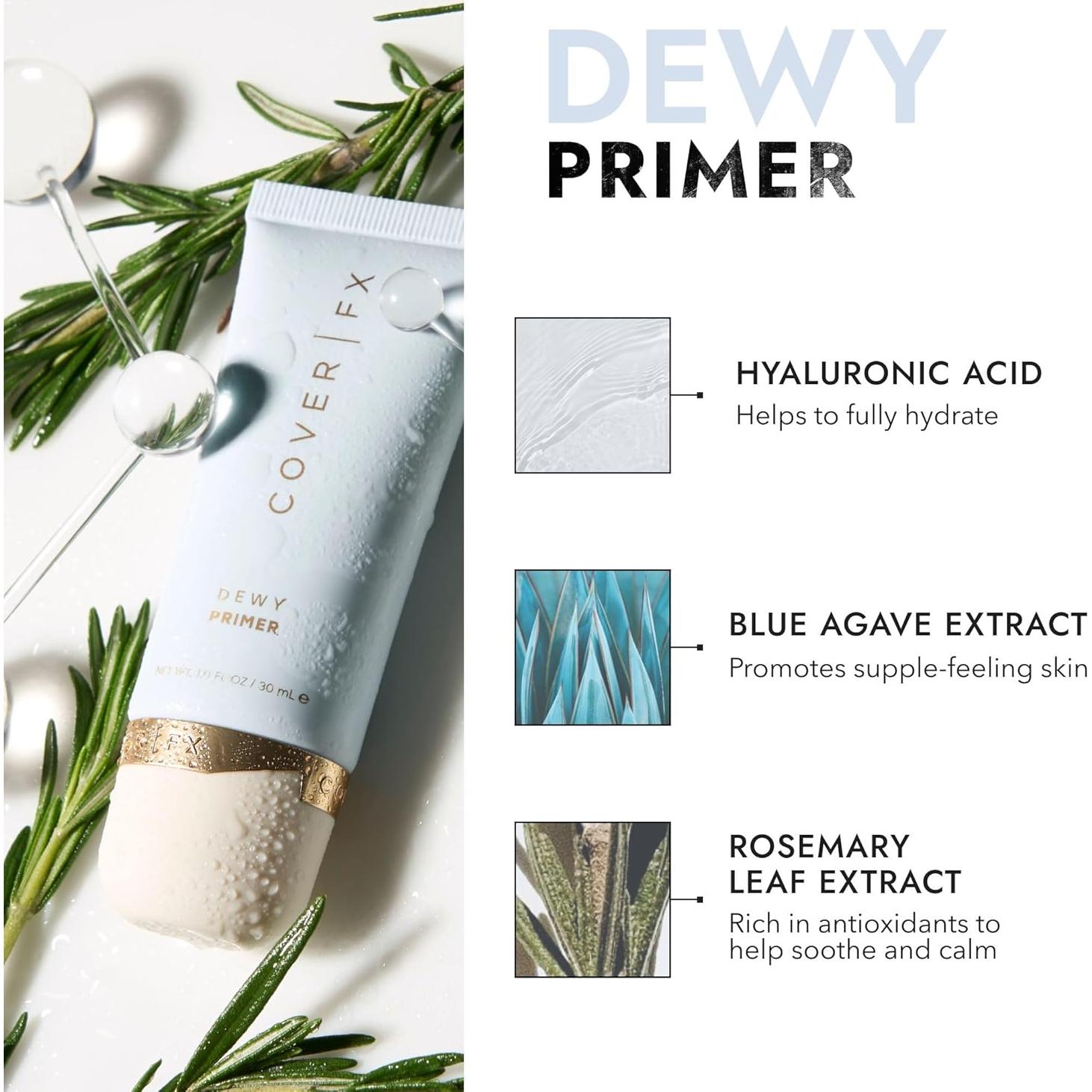 Primer Hidratante Cover FX 30 ml - Acabado Radiante SPF 30