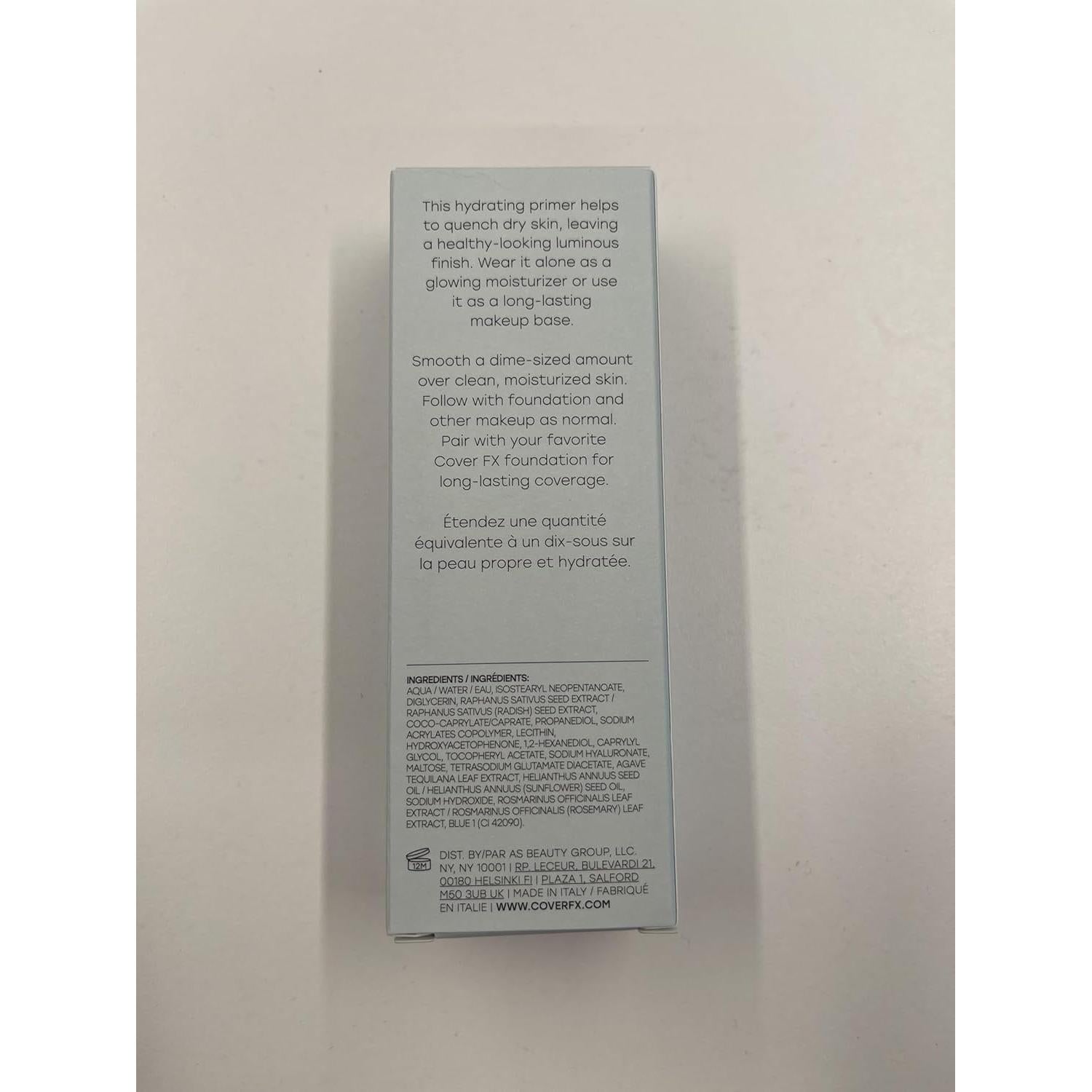 Primer Hidratante Cover FX 30 ml - Acabado Radiante SPF 30