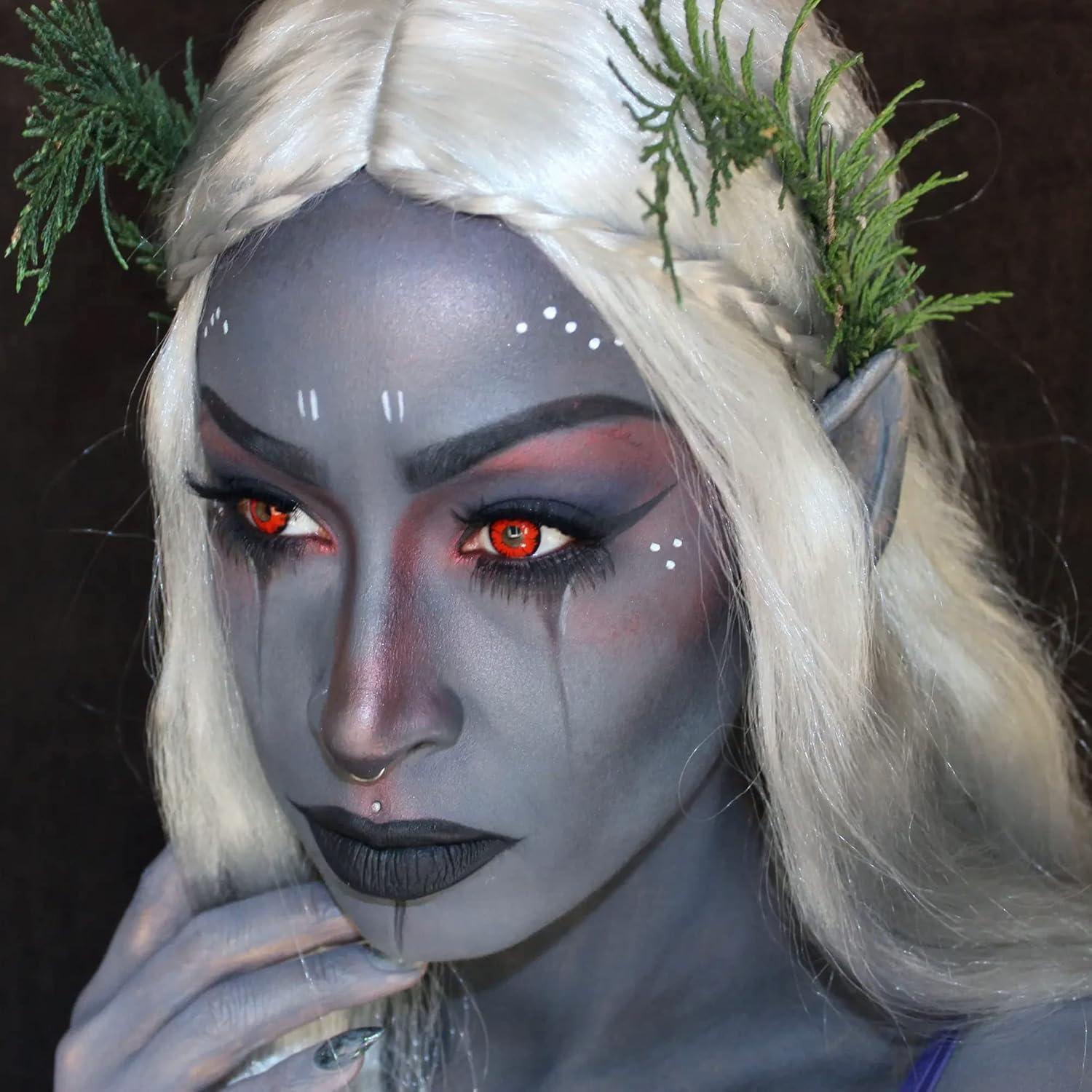 Kit de Pintura Facial CCbeauty Gris Oscuro 62g - Maquillaje SFX