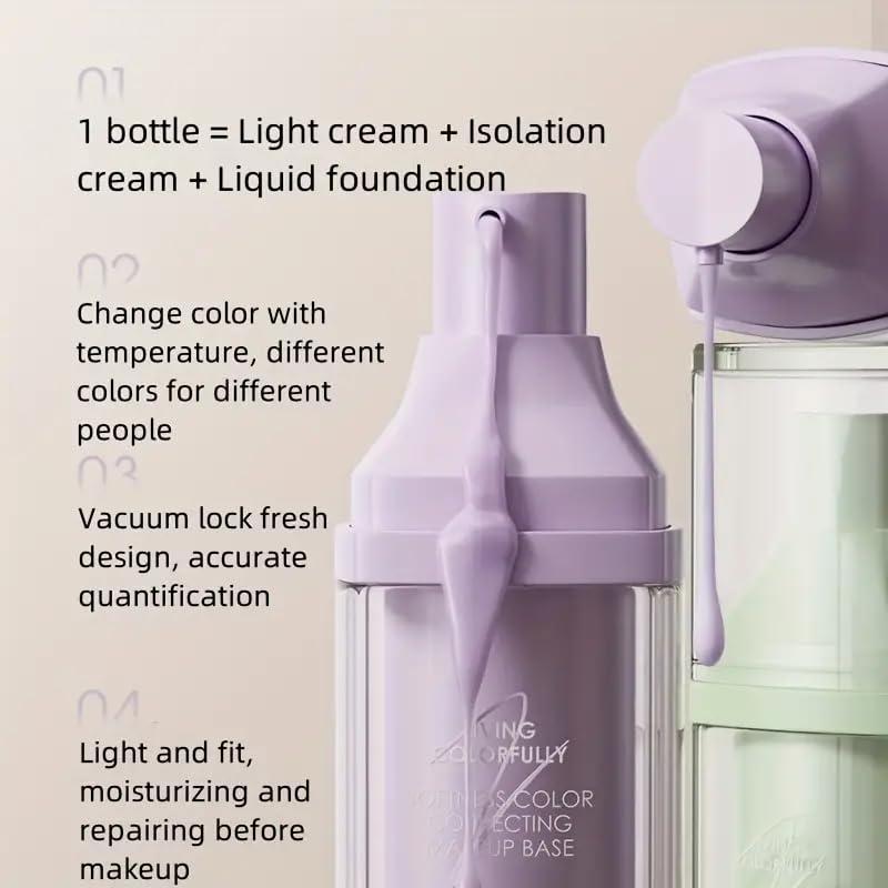 ZEESEA Primer Facial Corrector Verde 30g - Ilumina y Neutraliza