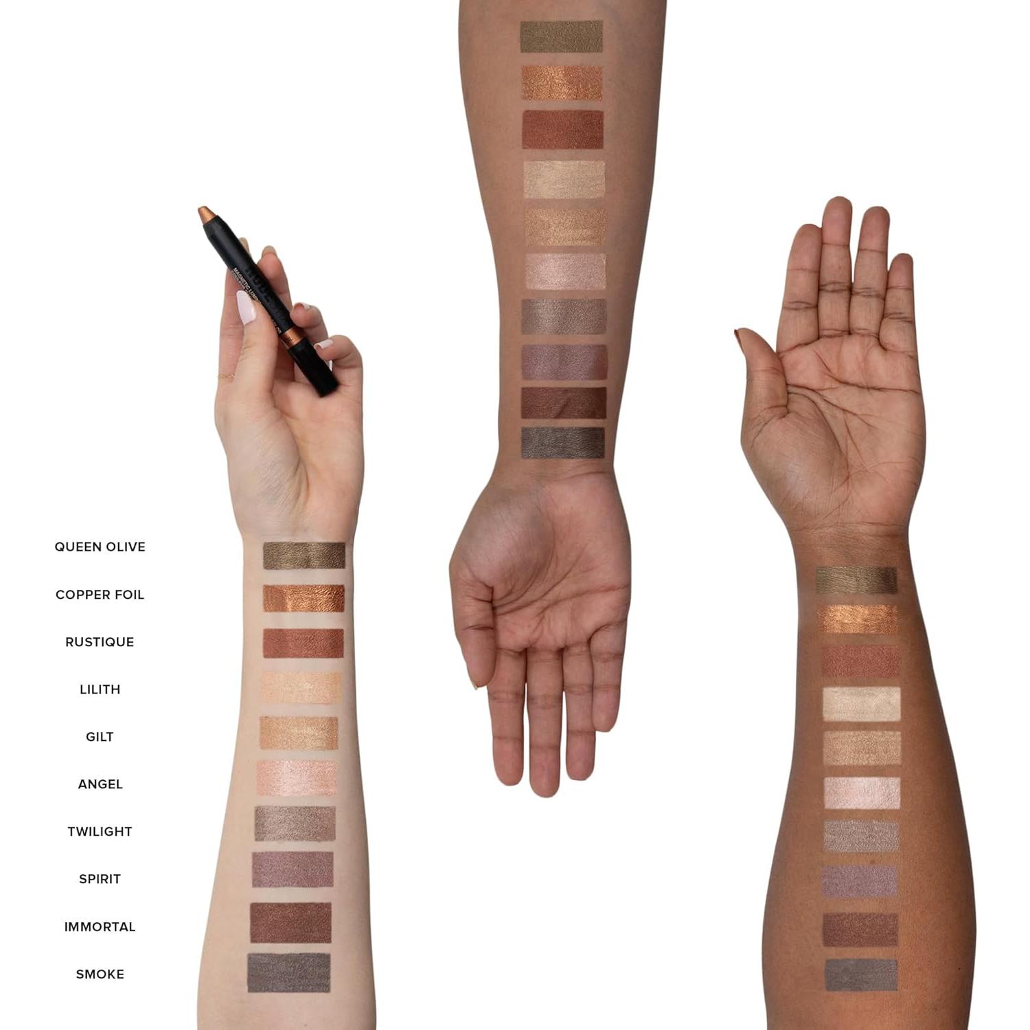 Lápiz de Color Nudestix Rocío Wap - Sombra, Delineador y Prebase