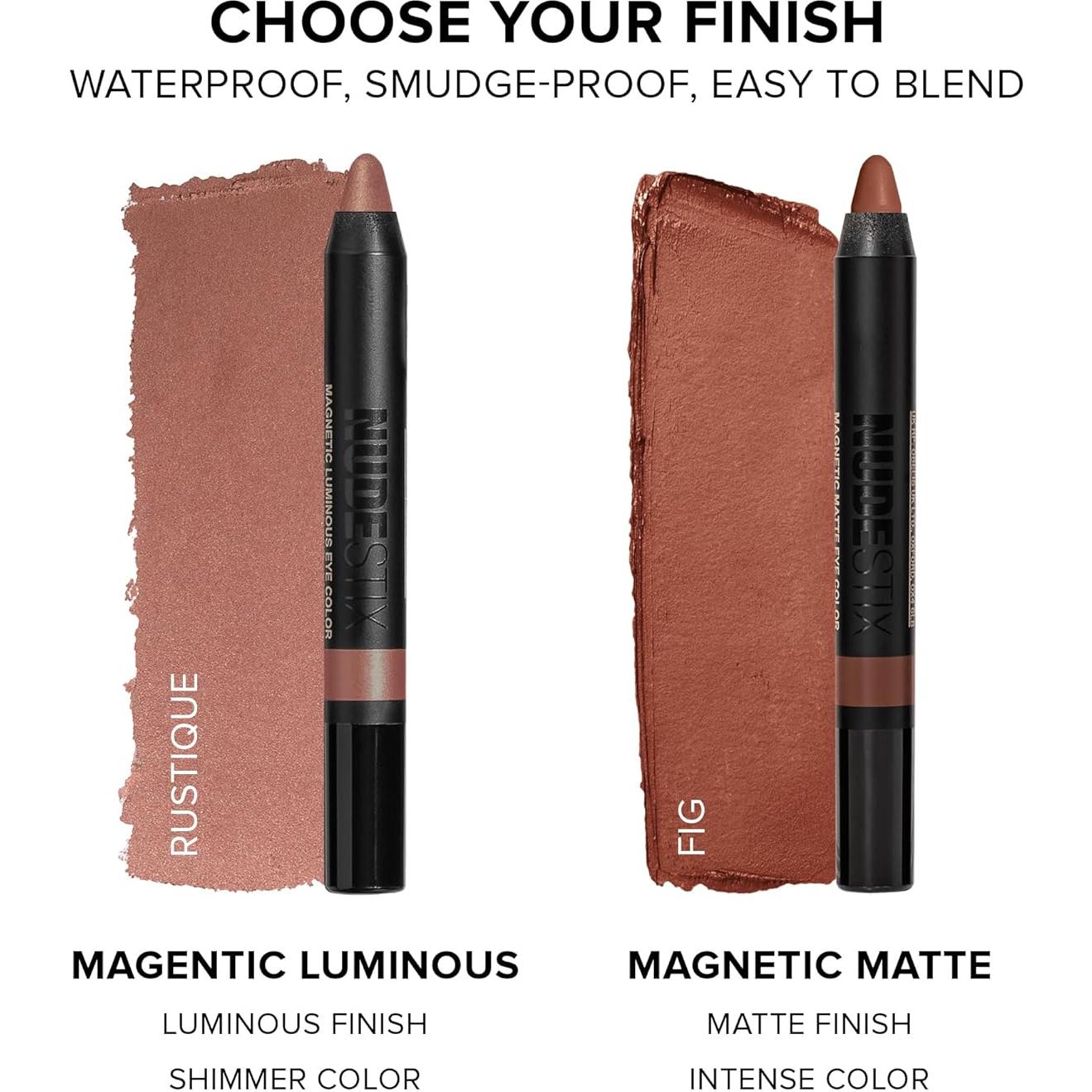Lápiz de Color Nudestix Rocío Wap - Sombra, Delineador y Prebase