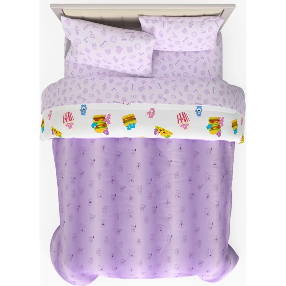 Juego de Cama Care Bears Franco 7 Piezas Doble Microfibra