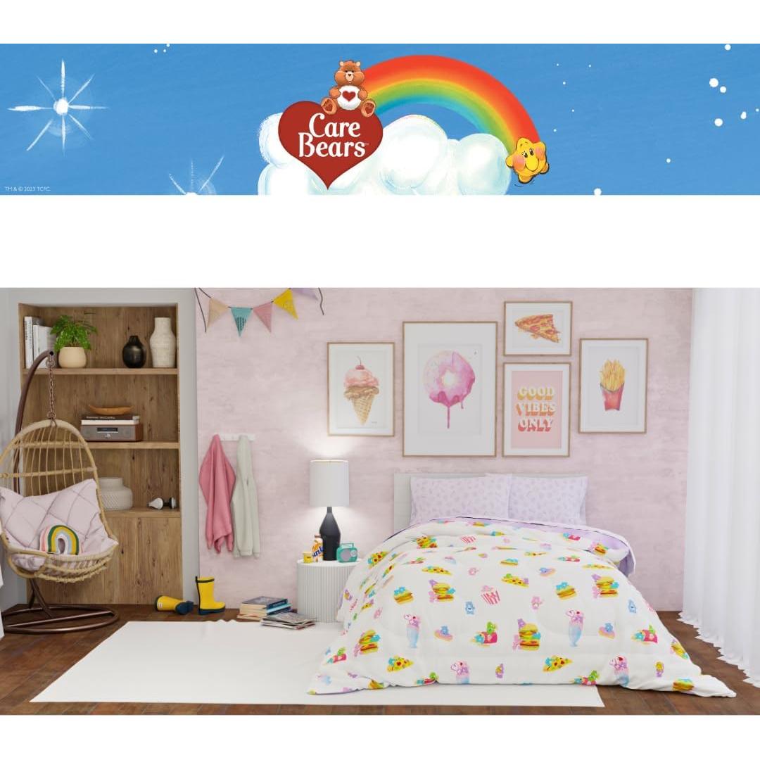 Juego de Cama Care Bears Franco 7 Piezas Doble Microfibra
