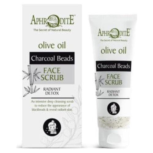 Exfoliante Facial Aphrodite Carbón y Aceite de Oliva 100g