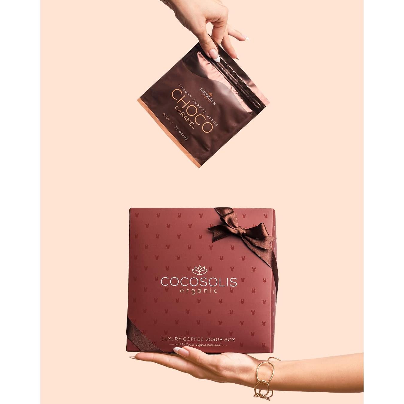 Juego de Exfoliantes COCOSOLIS Café Arabica 4 Paquetes 280g