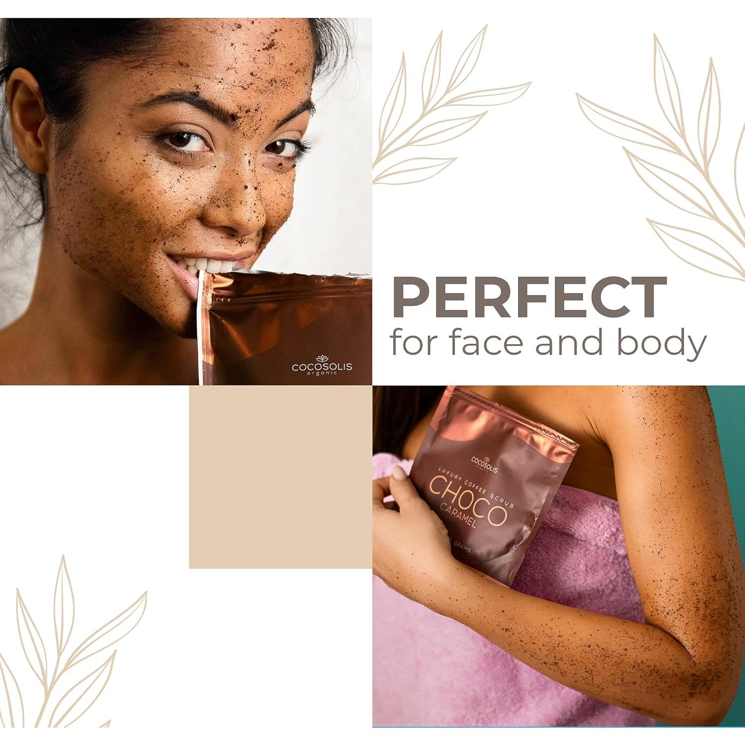 Juego de Exfoliantes COCOSOLIS Café Arabica 4 Paquetes 280g