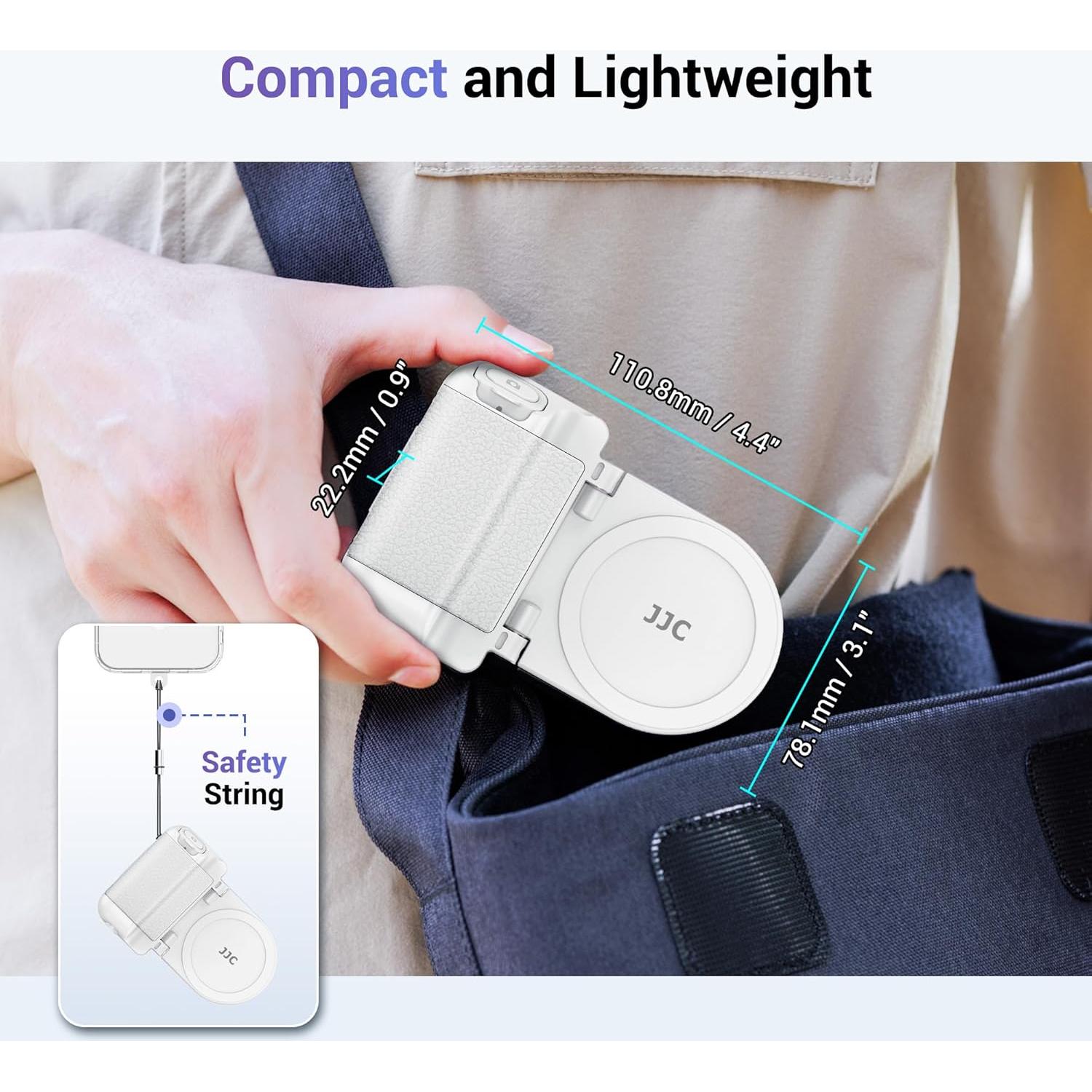 Mango Magnético JJC para Cámara de Teléfono con Control Remoto