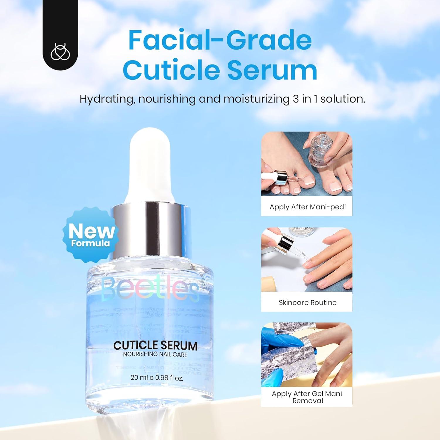 Suero de Cutícula Beetles 20ml con Jojoba y Vitamina E